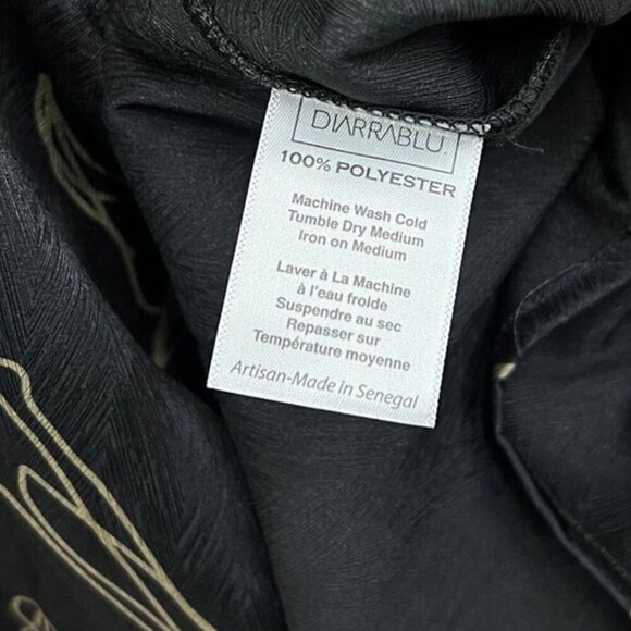 NWOT DIARRABLU Scribble Printed V Neck Wrap Dress | Sz Small - Picture 8 of 11